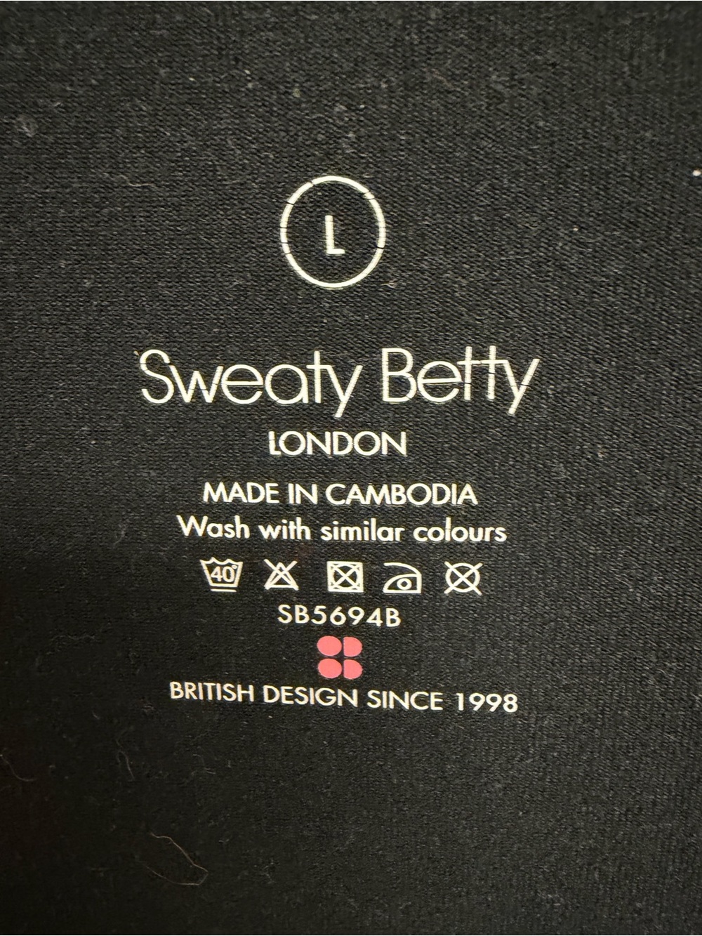 Sweaty Betty Black Activewear jumpsuit with pockets - Picture 2 of 3